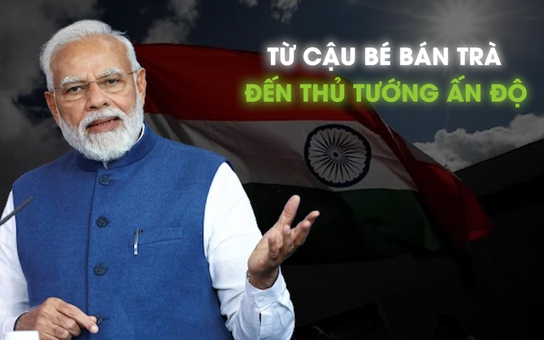 Narendra Modi: từ tuổi thơ bán nước trà đến nhà lãnh đạo Ấn Độ