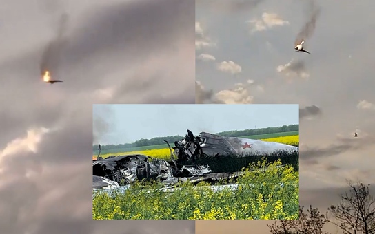 Oanh tạc cơ chiến lược Tu-22M3 Nga rơi, Ukraine nói đã bắn hạ