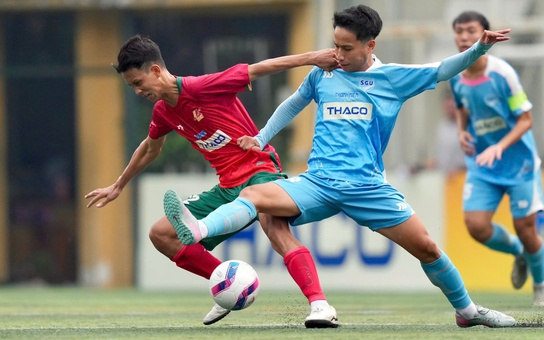 Trường ĐH Sài Gòn 2-0 Trường CĐ Bách khoa Sài Gòn: Cú sốc ở nhóm 4