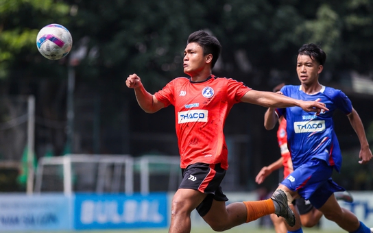 Trường ĐH Văn Hiến 1-0 Trường Cao đẳng Kinh tế đối ngoại: Bản lĩnh lấy suất play-off