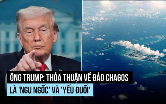 Ông Trump chê thỏa thuận 'yếu đuối' của Anh về đảo Chagos