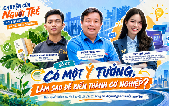 CHUYỆN CỦA NGƯỜI TRẺ - Có một ý tưởng, làm sao để biến thành cơ nghiệp?