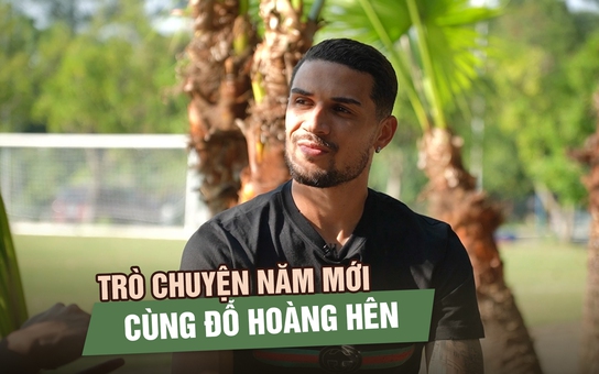 Đỗ Hoàng Hên và cái tết đầu tiên là công dân Việt Nam: Mê phở chay, ước mơ khoác áo đội tuyển