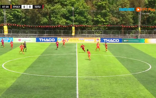 Highlight Trường ĐH Tôn Đức Thắng 0-2 Trường CĐ FPT Polytechnic: Sống lại hy vọng đi tiếp