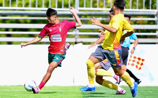 Trường ĐH Công nghệ Đồng Nai 1-0 Trường ĐH Đồng Tháp: Suất tứ kết đầu tiên có chủ