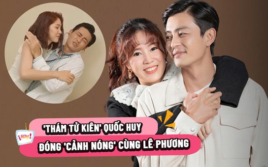 'Thám tử Kiên' Quốc Huy nói gì về 'cảnh nóng' với Lê Phương?