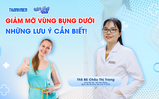 Bác sĩ ơi: Cần làm gì để mỡ bụng dưới biến mất?