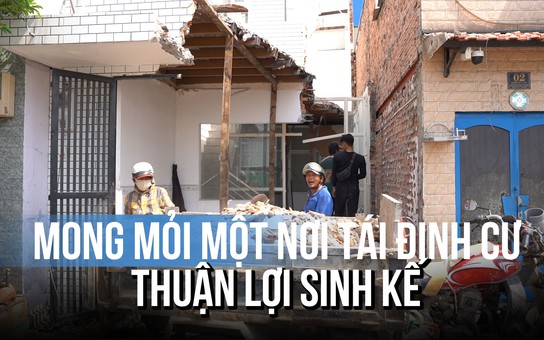 Dỡ nhà, bàn giao mặt bằng mở rộng quốc lộ 13: ‘mong mỏi nơi tái định cư’