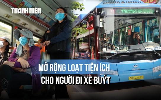 Không chỉ là bãi giữ xe, TP.HCM sắp có loạt tiện ích mới gì cho người đi xe buýt?