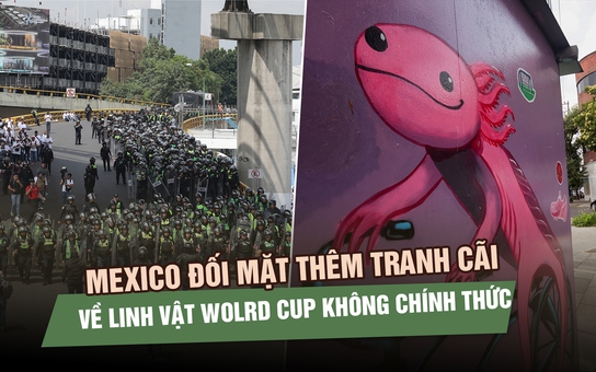 Giáo viên biểu tình trước thềm World Cup, Mexico đối mặt thêm tranh cãi về linh vật không chính thức