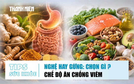 Bản tin sức khỏe ngày 26.8: Nghệ hay gừng tốt cho tiêu hóa? | Thực phẩm giúp giảm viêm
