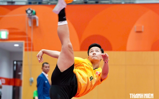 ASIAD 2026 hôm nay: Thắng Thái Lan 17-14, cầu mây nữ Việt Nam giành lợi thế ở ván đầu