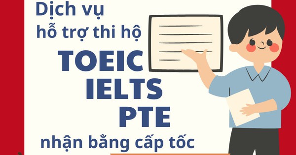 dịch vụ thi hộ toeic