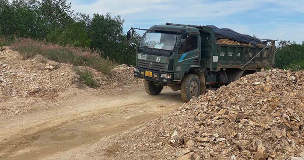 Nguy cơ thất thoát tài nguyên khoáng sản