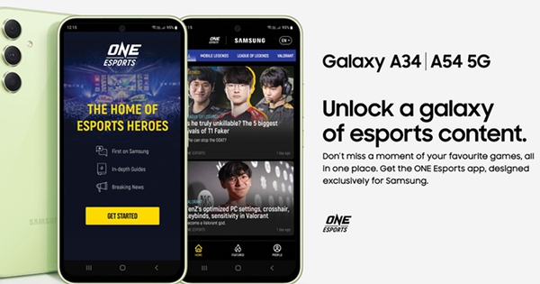 Samsung เปิดตัวแอพ ONE Esports esports
