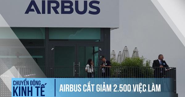 Airbus phải cắt giảm 2.500 việc làm
