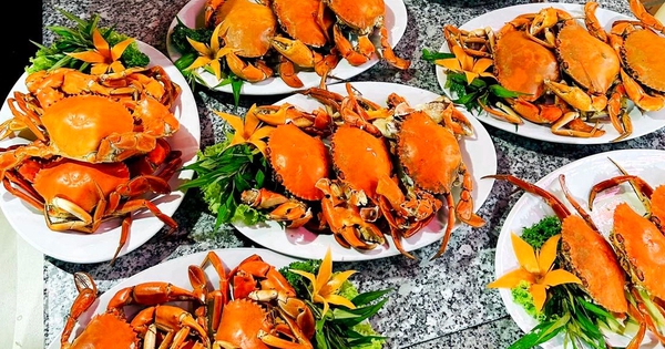 List of seafood restaurants in Ca Mau with delicious and attractive crab dishes