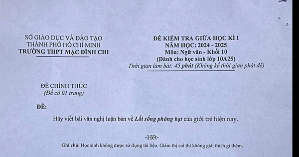 Đề văn b&agrave;n về &#039;lối sống ph&ocirc;ng bạt của giới trẻ&#039;: Nh&agrave; trường n&oacute;i g&igrave;?