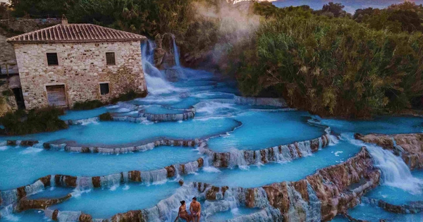Ngất ngây trước vẻ đẹp kỳ vĩ của những thác, suối nước tại Ý