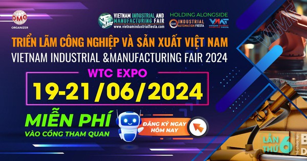 Công nghiệp và sản xuất Việt Nam bùng nổ tại Triển lãm VIMF