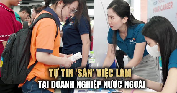 Sinh viên tự tin ‘săn’ việc làm tại doanh nghiệp nước ngoài ngay từ năm 2