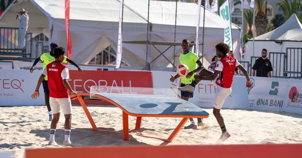 Lần đầu tiên Bình Định tổ chức giải thi đấu quốc tế teqball, hơn 50 đội tranh tài