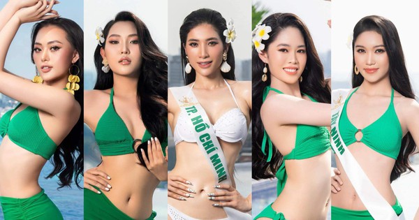 Top 5 Người đẹp biển Hoa hậu Đại sứ Du lịch Việt Nam nóng bỏng với bikini