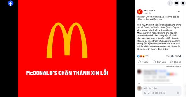 McDonald's Vietnam xin lỗi sau khi dùng chuyện Mèo Béo để quảng cáo