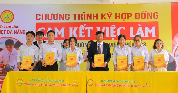 Cao đẳng Đại Việt Đà Nẵng cam kết đảm bảo 100% việc làm với từng sinh viên