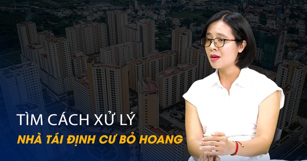 Tìm cách xử lý nhà tái định cư bỏ hoang