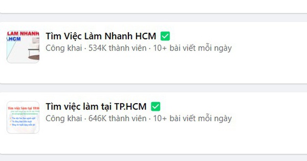 Tìm việc làm ở các hội, nhóm trên mạng xã hội và cái kết…