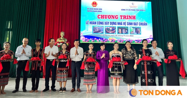 Hành trình xanh nhân ái của Tôn Đông Á về với đồng bào miền Trung