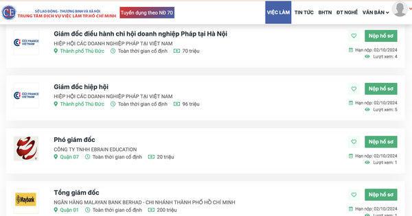 Gần 15.000 vị trí tuyển lao động chất lượng cao nhưng không người Việt Nam nào trúng tuyển