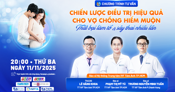Phác đồ hiện đại giúp vợ chồng chuyển phôi nhiều lần thất bại sớm có con