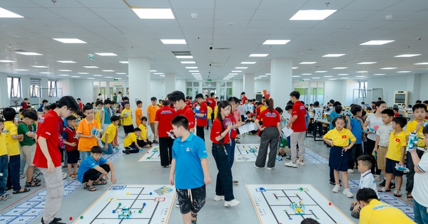 Hơn 800 thí sinh tranh tài cuộc thi Sáng tạo robotics toàn quốc