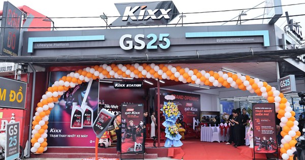 Kixx hợp tác GS25 mở điểm bán và thay nhớt xe máy dành cho khách bận rộn