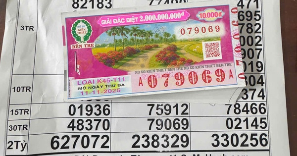 Cọc vé trúng 4,2 tỉ xổ số miền Nam ngày 11 tháng 11: Khách nhận chuyển khoản