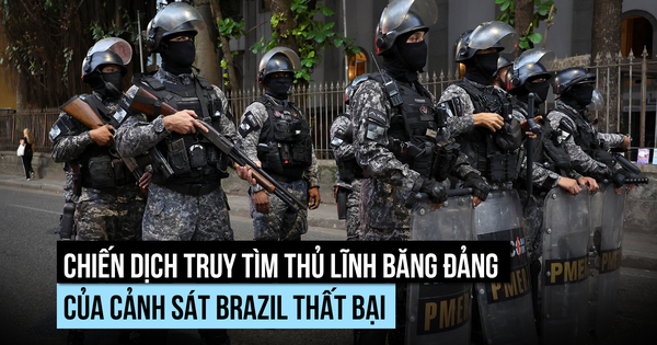 Chiến dịch sắt máu đánh băng đảng của cảnh sát Brazil thất bại