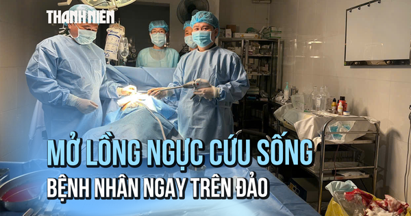 Nghẹt thở hành trình mở lồng ngực cấp cứu cho bệnh nhân ngay trên đảo Trường Sa Lớn