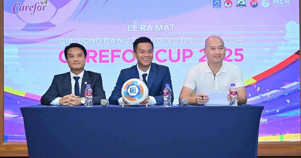 12 đội tranh tài giải vô địch bóng đá nữ 7 người quốc gia Carefor Cup 2025
