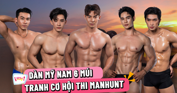 Dàn mỹ nam 6 múi tranh cơ hội đại diện Việt Nam thi Manhunt