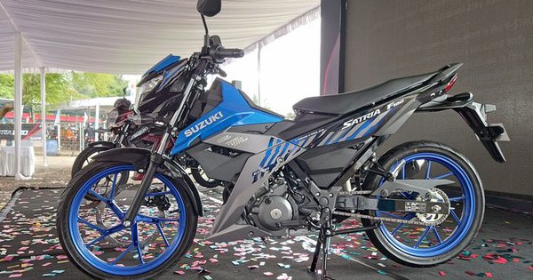 Xe côn tay Suzuki Satria 2026 sản xuất tại Indonesia sẽ xuất sang Việt Nam