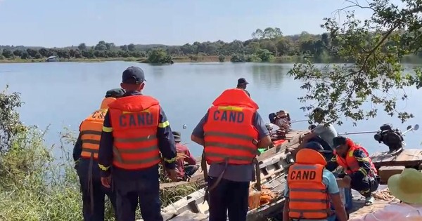 Lật thuyền trên hồ thủy điện Thác Mơ, 1 người mất tích