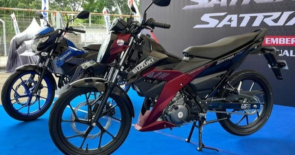 Xe côn tay Suzuki Satria lột xác thiết kế, chờ ngày về Việt Nam đấu Honda Winner