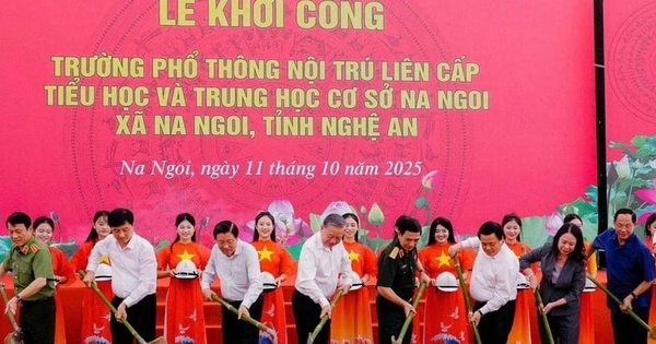 Khởi công đồng loạt 72 trường phổ thông nội trú liên cấp tại các xã biên giới