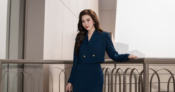 Áo blazer là điểm nhấn tinh tế cho vẻ ngoài nổi bật