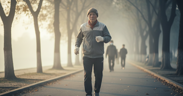 Trời lạnh, người lớn tuổi đi bộ giờ này dễ bị đau tim, đột quỵ!