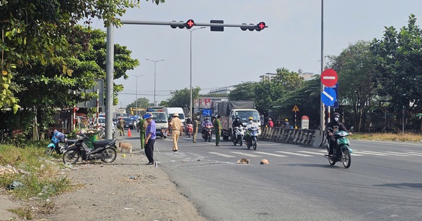 Truy tìm ô tô liên quan vụ cụ bà bị cán tử vong gần cầu Mỹ Thuận