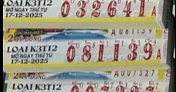 Xổ số miền Nam ngày 17 tháng 12: Một số trúng… hai đài Đồng Nai, Sóc Trăng