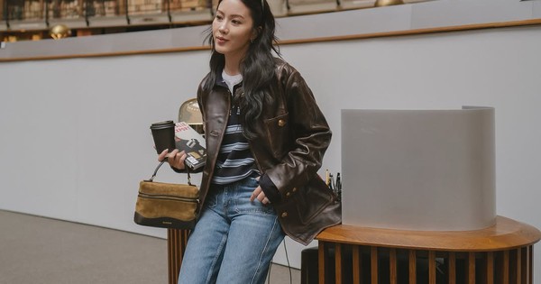 Quần jeans xanh và những bản phối đẹp nhất mùa